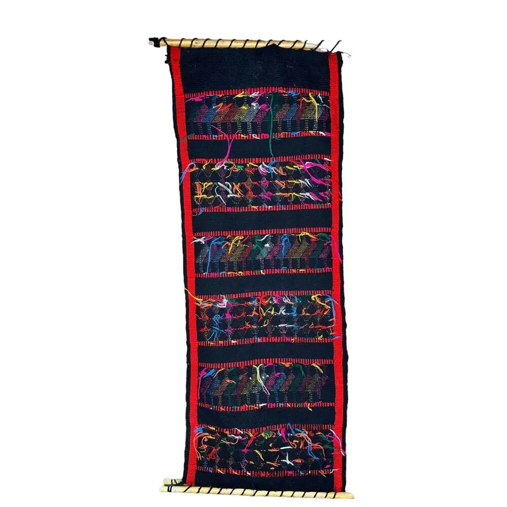 Vintage Hand-Woven Wall Tapestry Artistic Home Decor Collectible 15.5